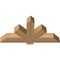 Ekena Millwork Kennewick Timber Gable Bracket, Western Red Cedar, 48"W x 24"H x 5 1/2"D x 5 1/2"F, 12/12 Pitch GBW048X24X0606KEN00SWR - alternate 5